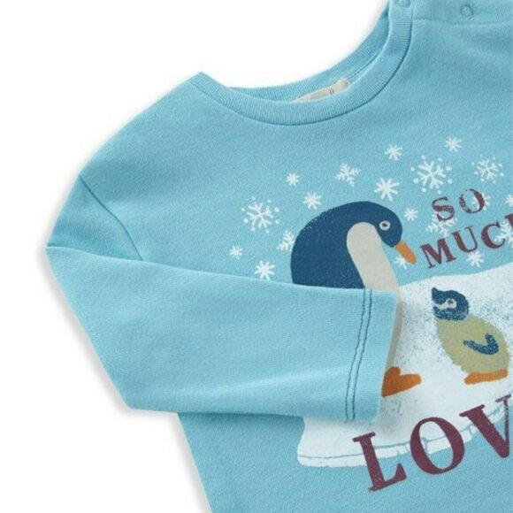 PEEK Baby Boys 18 - 24Mth Marco 2-Piece So Much Love Sweatshirt & Jogger Set $52 - Picture 3 of 8